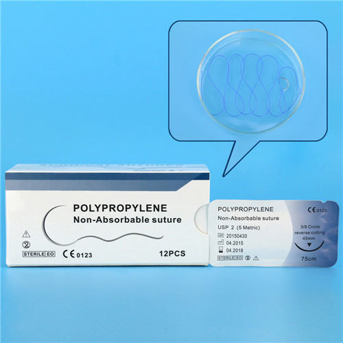 Polypropylene monofilament suture