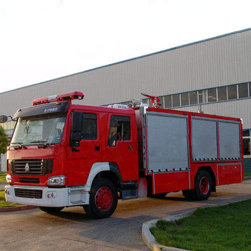 New Dry Powder Fire Rescue Truck for Sale