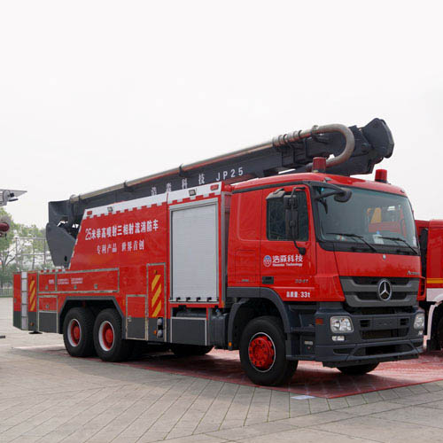 Efficient 3-Phase Water Jet Airport Fire Engine, New Firefighter Engine for Sale